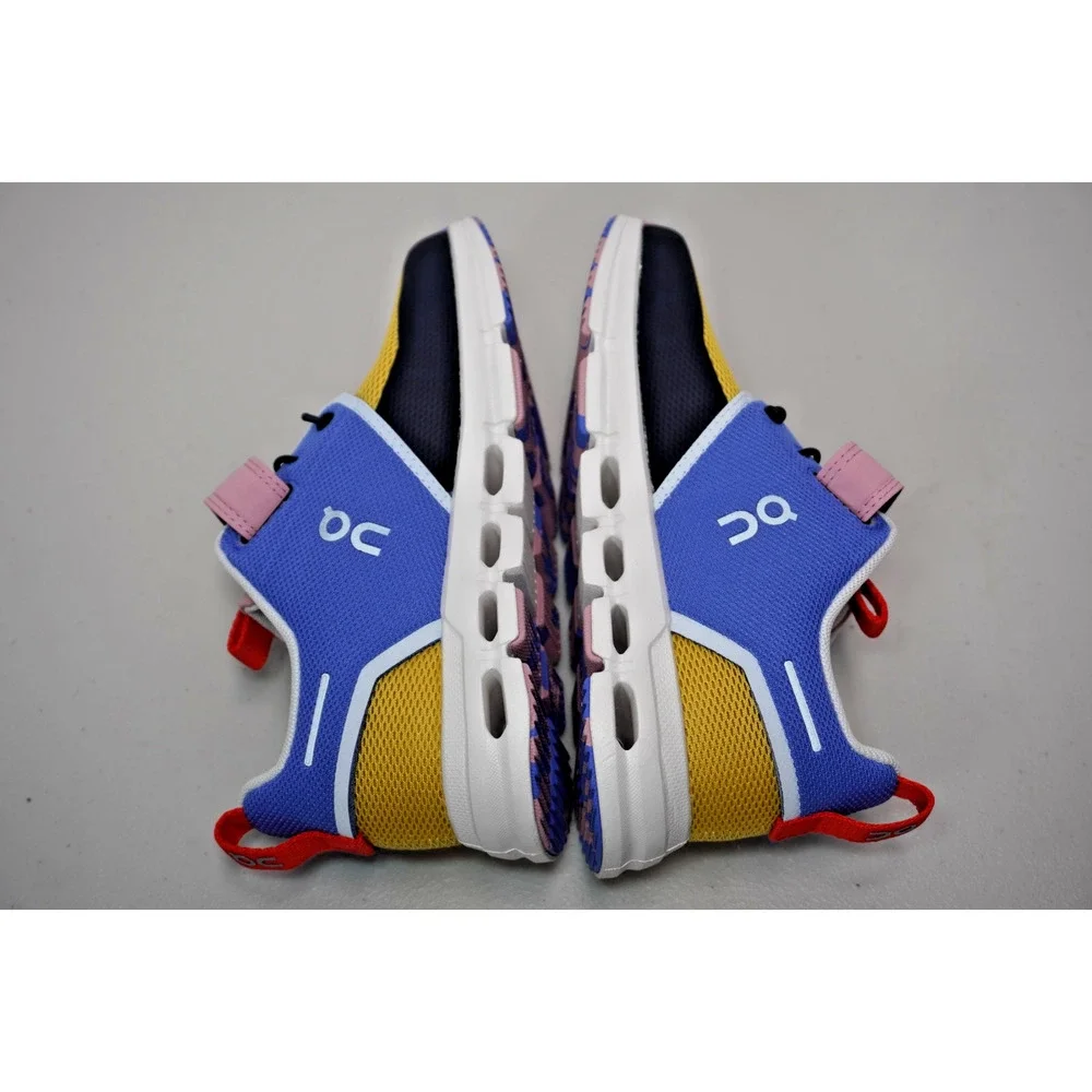 On Running Kids Cloud Play Sneakers Colorful Strap Closure Size 13 Kids / - Picture 9 of 11